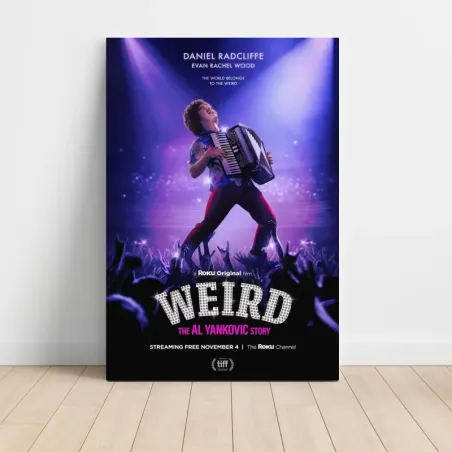 Weird: The Al Yankovic Story (2022) Fine Art Movie Poster