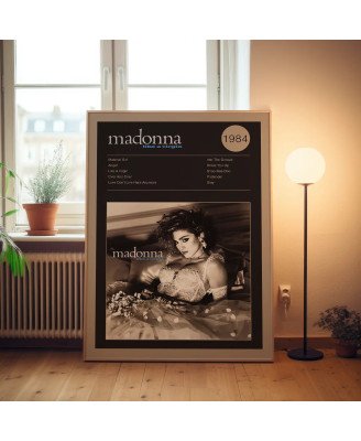 Madonna – Like A Virgin Fine Art Album Poster