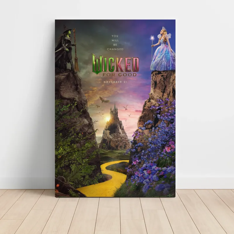 Wicked: For Good (2025) Fine Art Movie Poster
