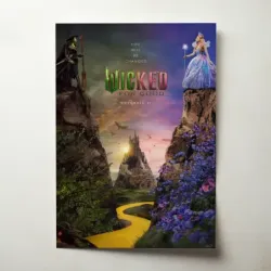 Wicked: For Good (2025) Fine Art Movie Poster