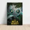 The Wild Robot (2024) Fine Art Movie Poster