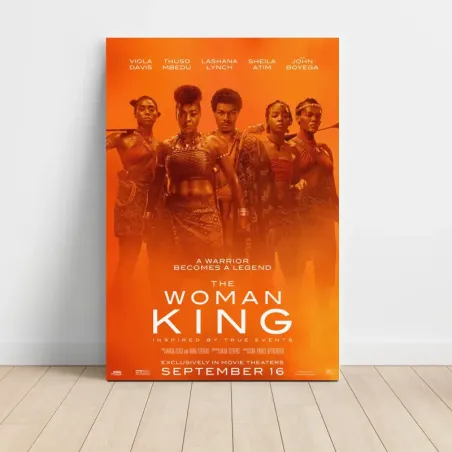 The Woman King (2022) Fine Art Movie Poster