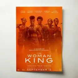 The Woman King (2022) Fine Art Movie Poster