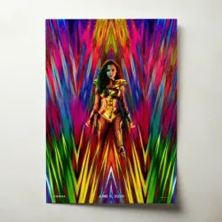 Wonder Woman 1984 (2020) Fine Art Movie Poster