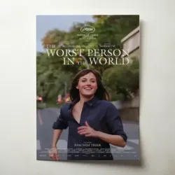 The Worst Person in the World (2021) Fine Art Movie Poster