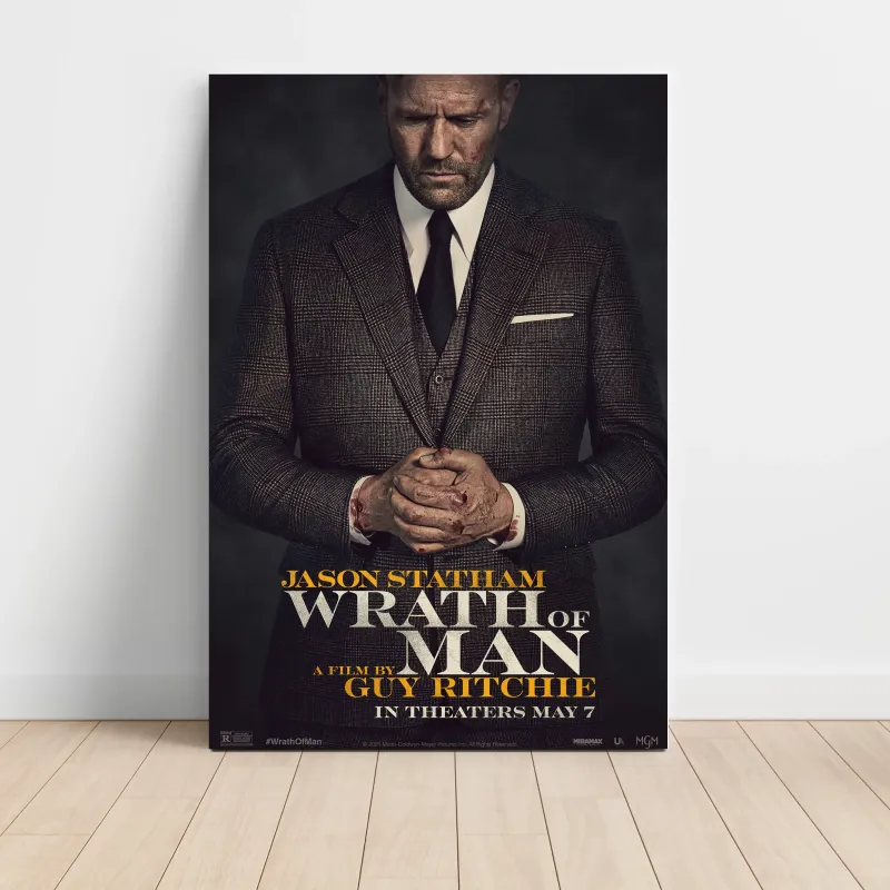 Wrath of Man (2021) Fine Art Movie Poster