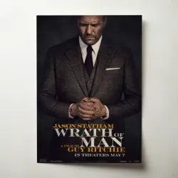 Wrath of Man (2021) Fine Art Movie Poster