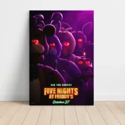 Five Nights at Freddy's (2023) Fine Art Movie Poster