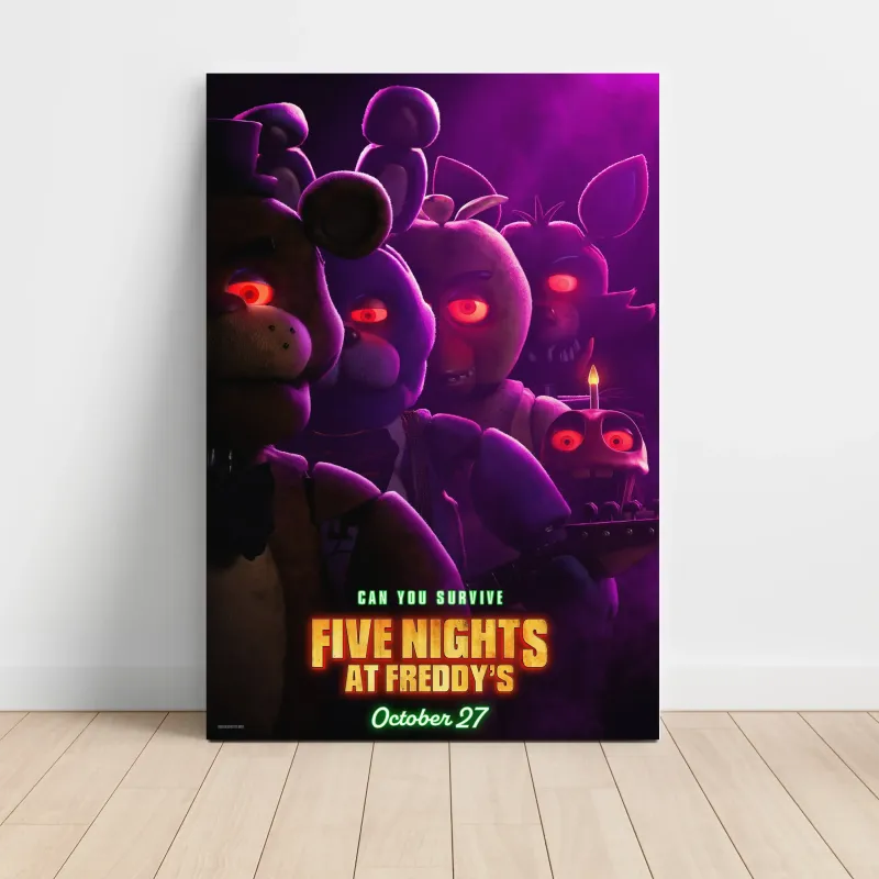 Five Nights at Freddy's (2023) Fine Art Movie Poster