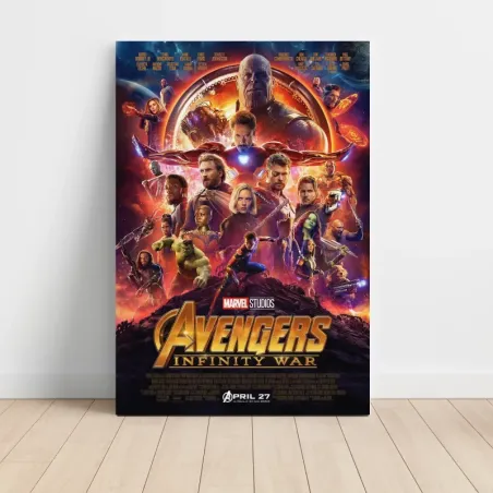 Avengers: Infinity War (2018) Fine Art Movie Poster