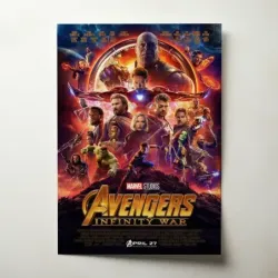 Avengers: Infinity War (2018) Fine Art Movie Poster