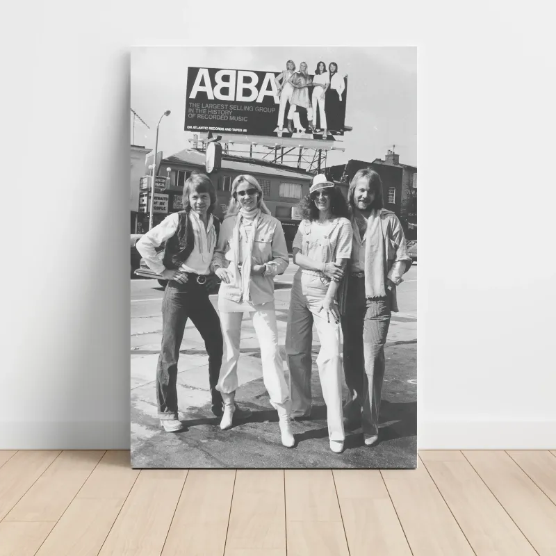 ABBA – Billboard Photo Fine Art Music Poster