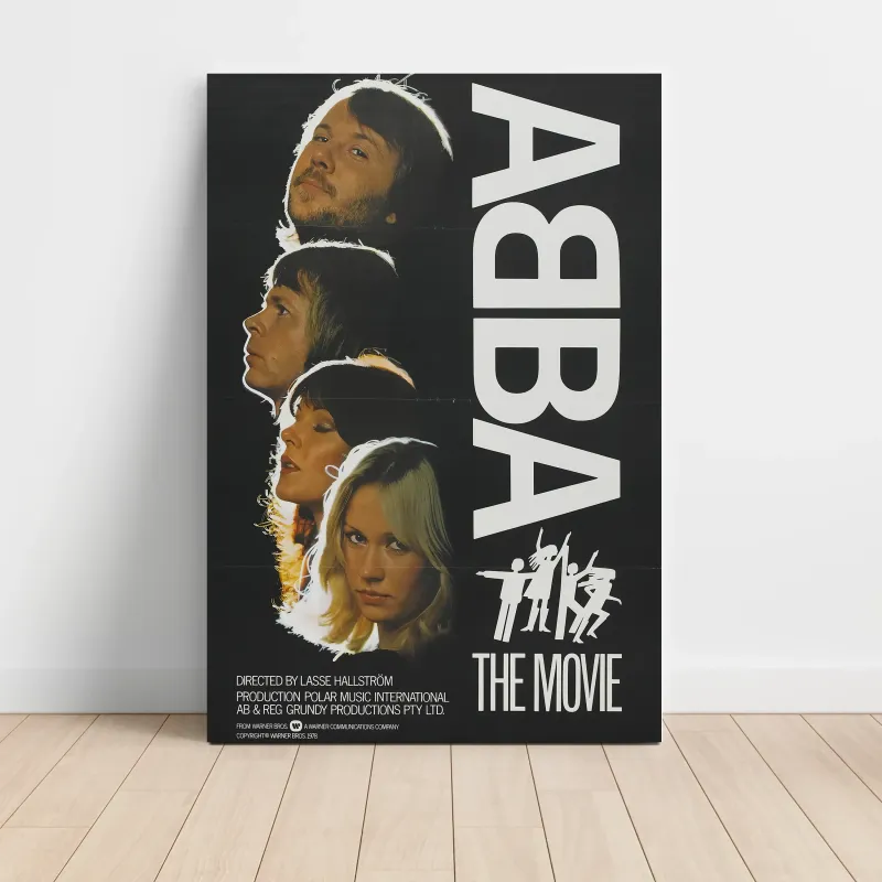 ABBA – The Movie Fine Art Music Poster