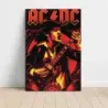 AC/DC – Black Ice World Tour Guitarist Fine Art Music Poster