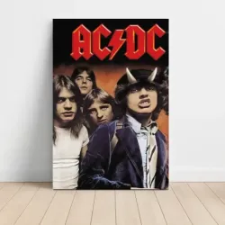 AC/DC – Highway To Hell Band Photo Fine Art Music Poster