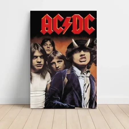 AC/DC – Highway To Hell Band Photo Fine Art Music Poster