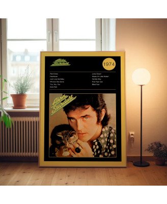 Alvin Stardust – Alvin Stardust Fine Art Album Poster