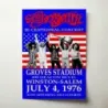 Aerosmith and Nils Lofgren – Groves Stadium Winston-Salem 1976 Fine Art Concert Poster