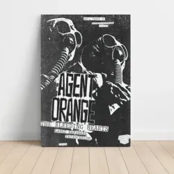 Agent Orange and The Bleeding Hearts – Knights of Pythias Hall Fine Art Concert Poster