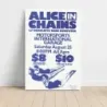 Alice In Chains and L7 – Motorsports International Garage Fine Art Concert Poster