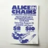 Alice In Chains and L7 – Motorsports International Garage Fine Art Concert Poster
