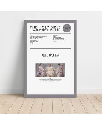 Manic Street Preachers – The Holy Bible Fine Art Album Poster