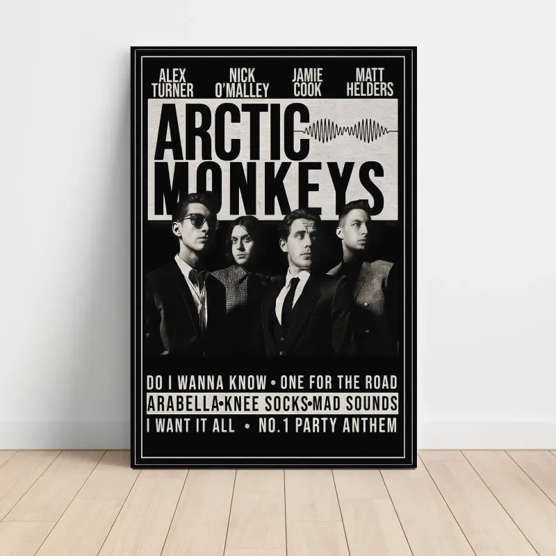 Arctic Monkeys – AM Band Photo Fine Art Music Poster