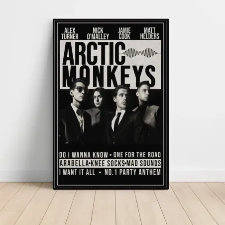 Arctic Monkeys – AM Band Photo Fine Art Music Poster