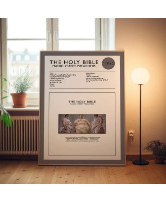 Manic Street Preachers – The Holy Bible Fine Art Album Poster