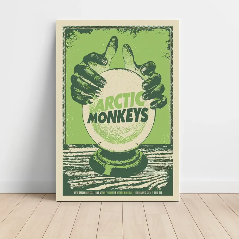 Arctic Monkeys – The Fillmore Detroit 2014 Fine Art Concert Poster