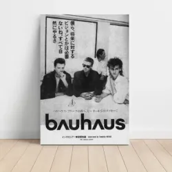 Bauhaus – Japanese Magazine Photo Fine Art Music Poster