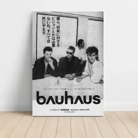 Bauhaus – Japanese Magazine Photo Fine Art Music Poster