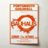 Bauhaus – Portsmouth Guildhall Fine Art Concert Poster