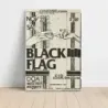 Black Flag and D.O.A. – S.I.R. Sunset Blvd Fine Art Concert Poster