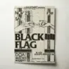 Black Flag and D.O.A. – S.I.R. Sunset Blvd Fine Art Concert Poster