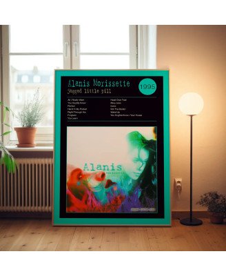 Alanis Morissette – Jagged Little Pill Fine Art Album Poster