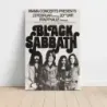 Black Sabbath – Stadthalle Offenbach Fine Art Concert Poster