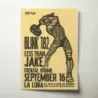 Blink-182 and Less Than Jake – La Luna Fine Art Concert Poster