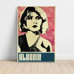Blondie – Debbie Harry Pop Art Fine Art Music Poster