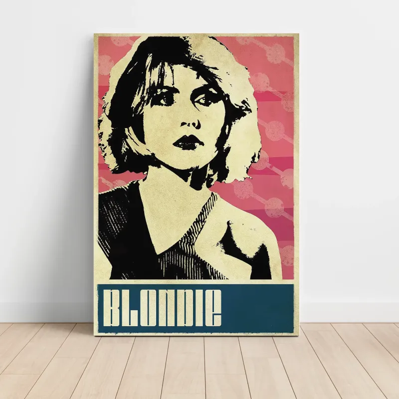 Blondie – Debbie Harry Pop Art Fine Art Music Poster