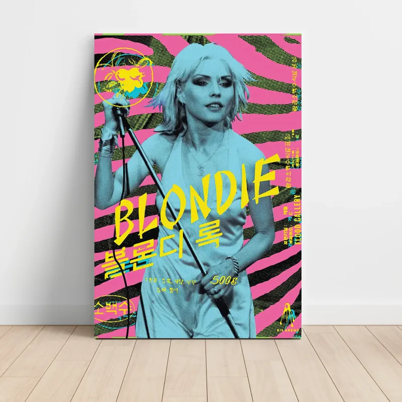 Blondie – Korean Pop Art Poster Fine Art Music Poster