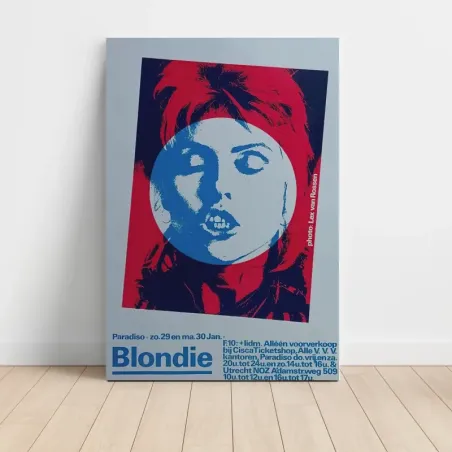 Blondie – Paradiso Amsterdam Fine Art Concert Poster