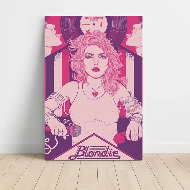 Blondie – Royal Oak Music Theatre Fine Art Concert Poster