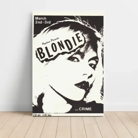 Blondie and Crime – Psyclone Presents Fine Art Concert Poster