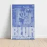 Blur – Roseland Theater Fine Art Concert Poster