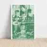Blur and The Rentals – La Luna Fine Art Concert Poster