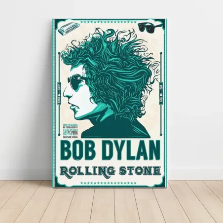 Bob Dylan – Rolling Stone Fine Art Music Poster