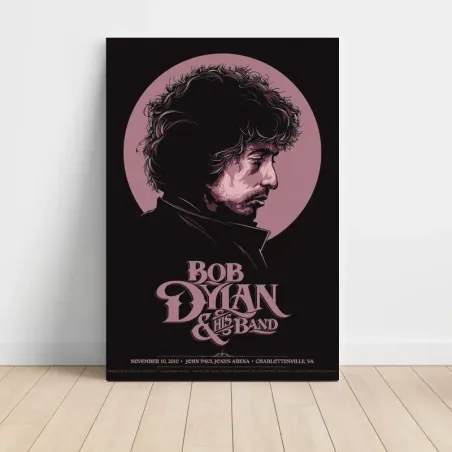 Bob Dylan and His Band – John Paul Jones Arena 2010 Fine Art Concert Poster