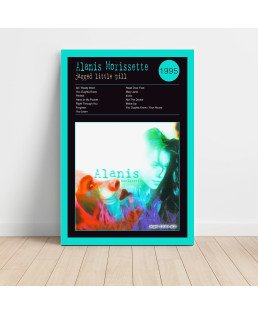 Alanis Morissette – Jagged Little Pill Fine Art Album Poster