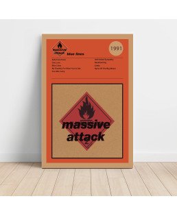 Massive Attack – Blue Lines Fine Art Album Poster